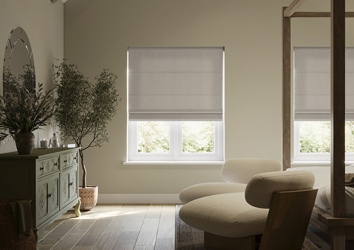 Laura Ashley Swanson, Natural - Roman Blind - Image 3